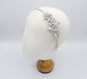 veryshine.com Headband rhinestone headband, snow flower headband, glitter headband, and sparkling headband for women