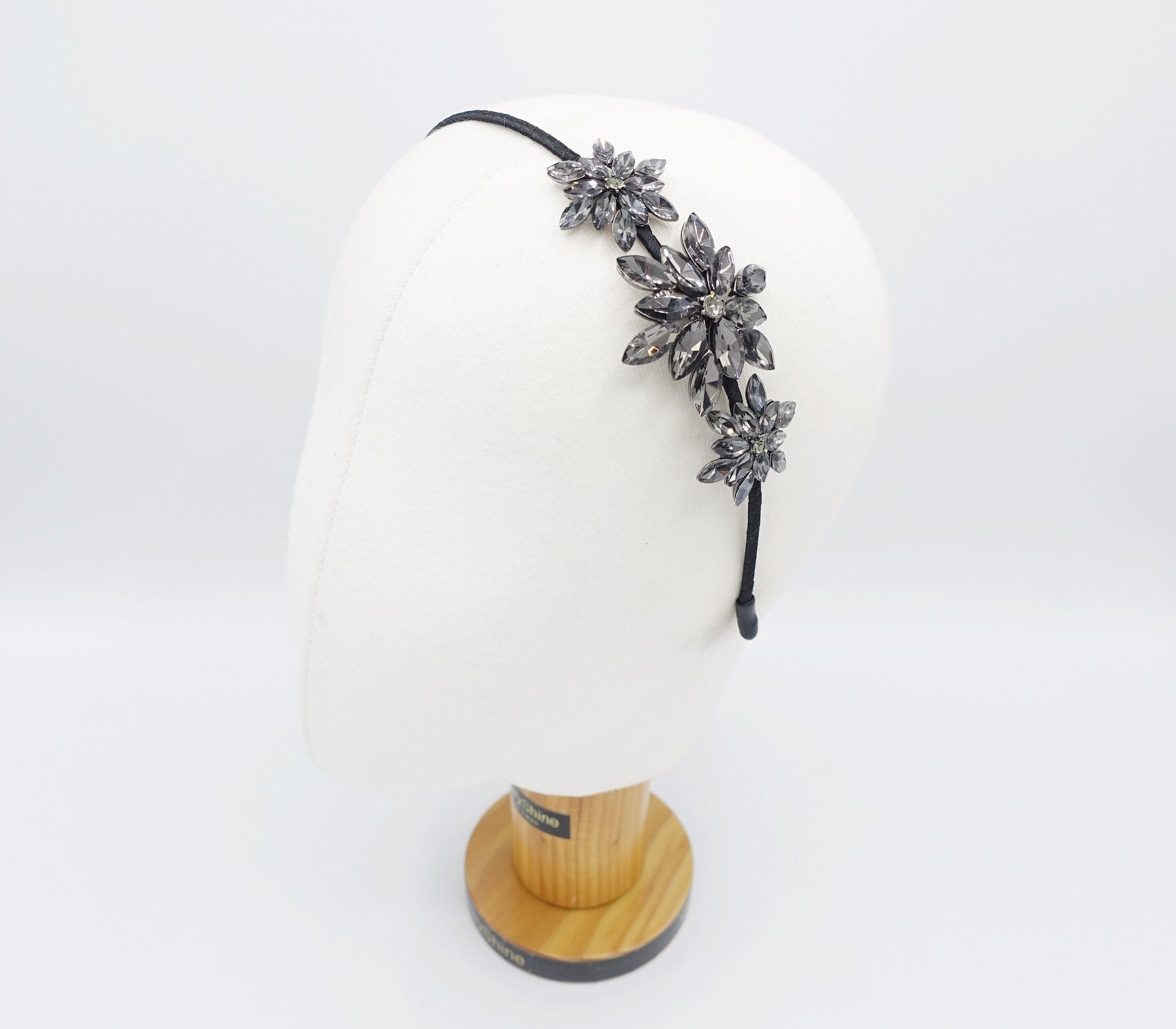 veryshine.com Headband rhinestone headband, snow flower headband, glitter headband, and sparkling headband for women