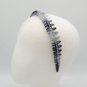 veryshine.com Headband rhinestone headband tooth comb hairband for women