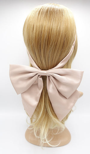 veryshine.com Headband satin headband, satin hair bow, bow headband, bridal hair accessory for women