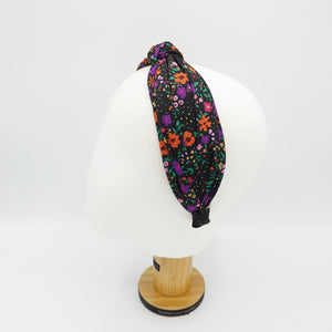 veryshine.com Headband small floral headband colorful top knot hairband for women