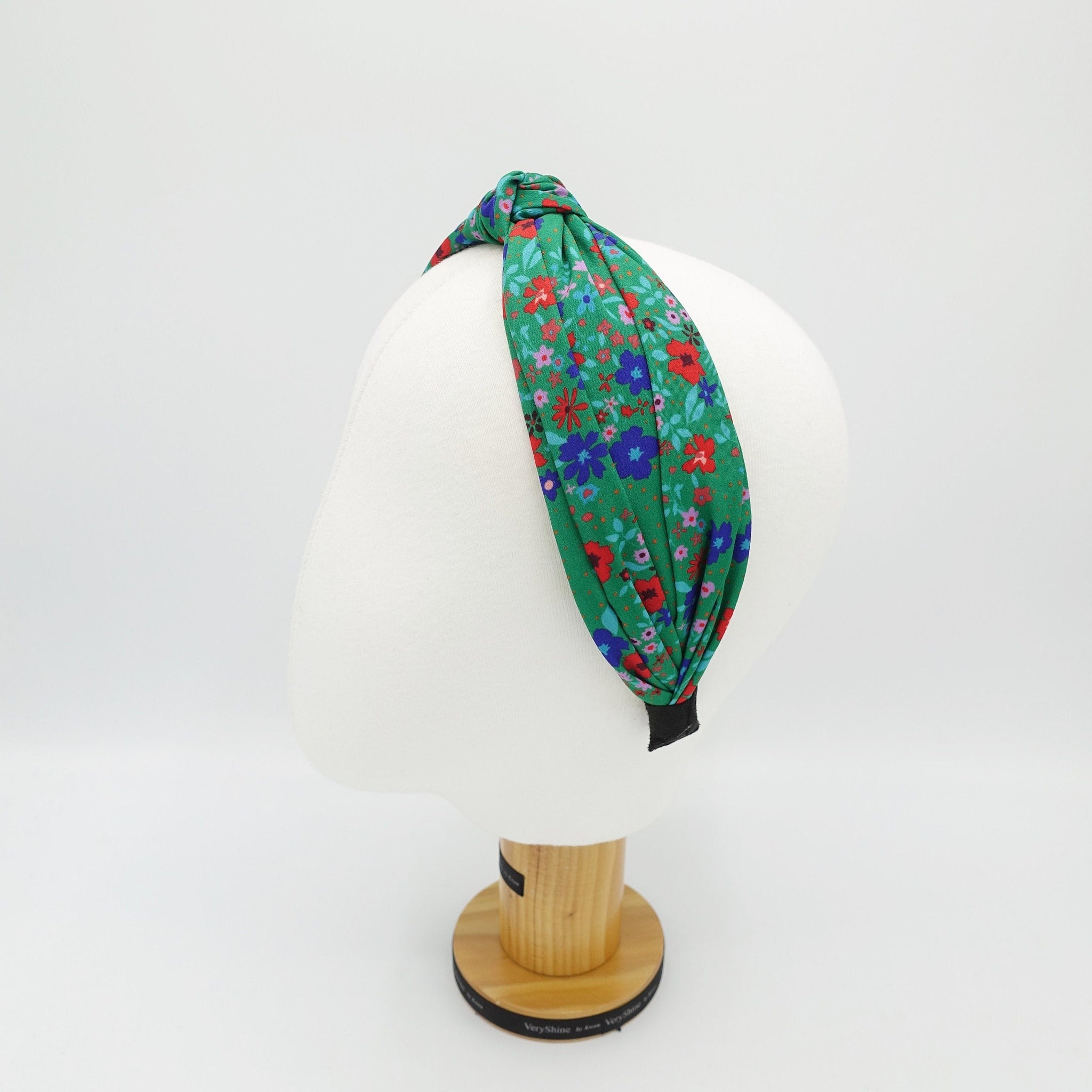 veryshine.com Headband small floral headband colorful top knot hairband for women