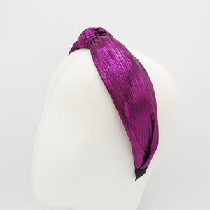 veryshine.com Headband super glossy knot headband glitter hairband women hair accessory