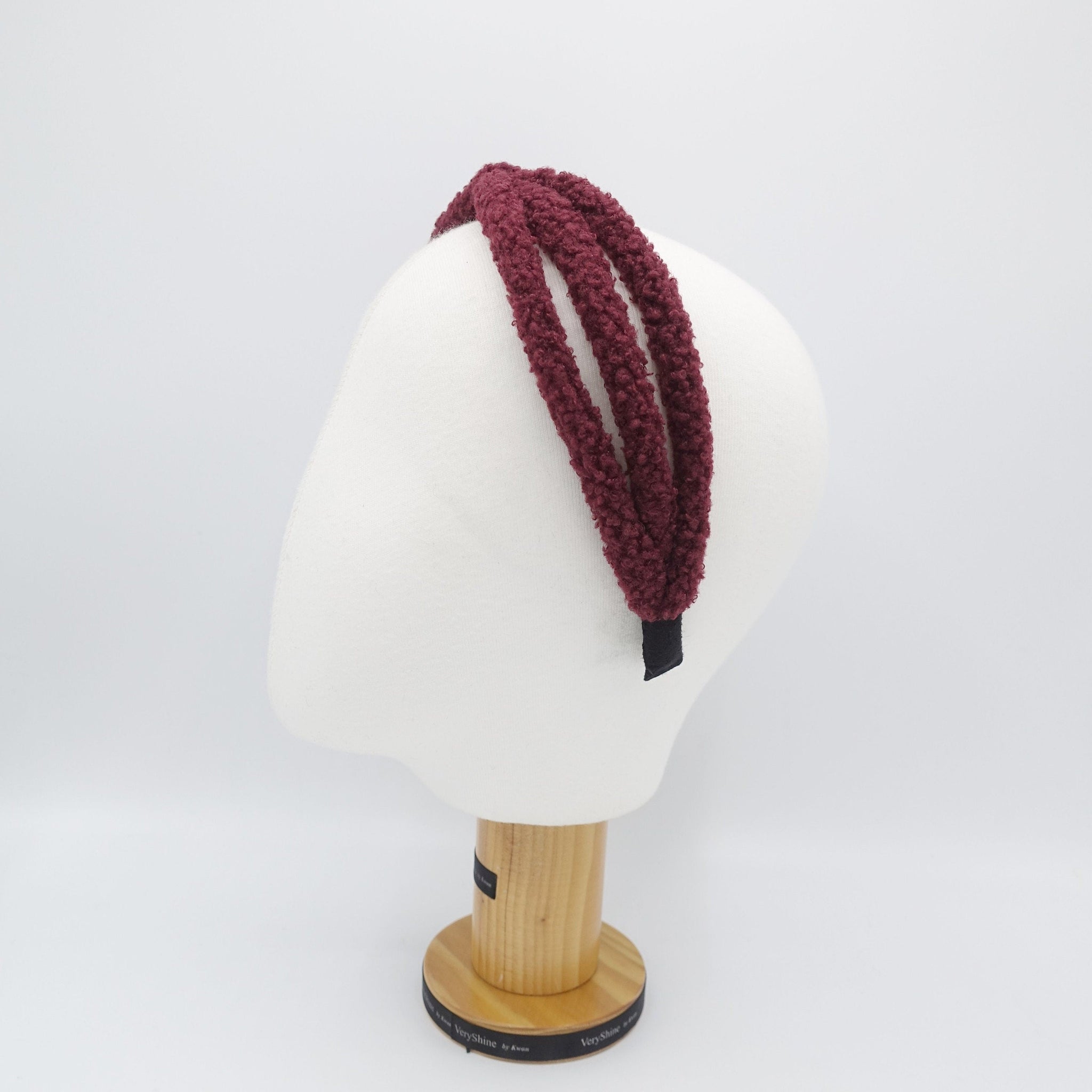 veryshine.com Headband teddy wrap headband triple strand hairband cute hair accessory for women