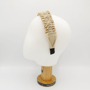veryshine.com Headband thin pleated headband quality hairband hair accessory for women
