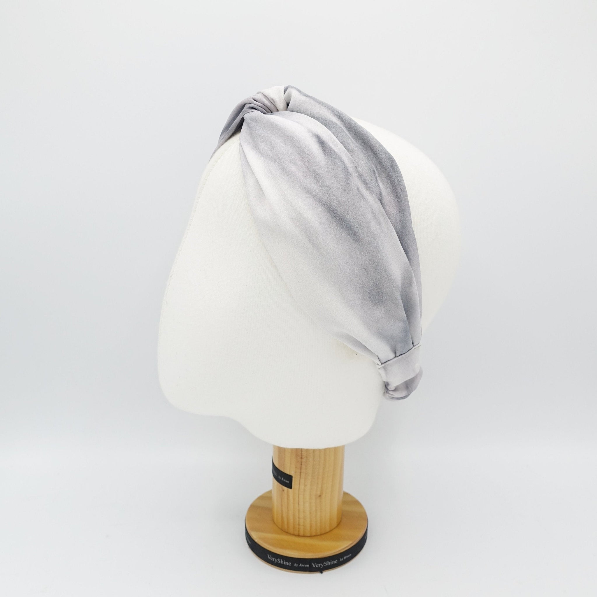 veryshine.com Headband tie dye pattern hair turban cross headband color gradation hair accessory for women