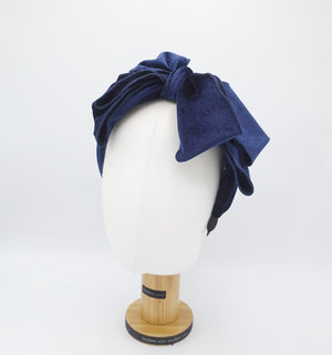 veryshine.com Headband velvet triple bow knot headband super stylish hairband for women