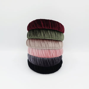 veryshine.com Headband velvet wrap padded headband fashion hair accessory for women