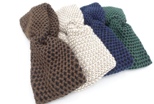 veryshine.com Headband waffle knit headband two way turban hair accessory Fall Winter hair accessory for women