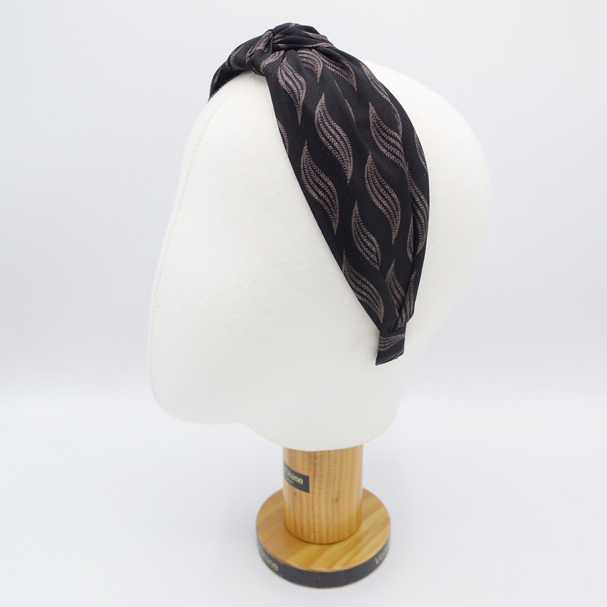 veryshine.com Headband wave print top knot headband for women