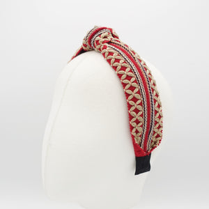 veryshine.com Headband x decorated knotted headband womens hairband