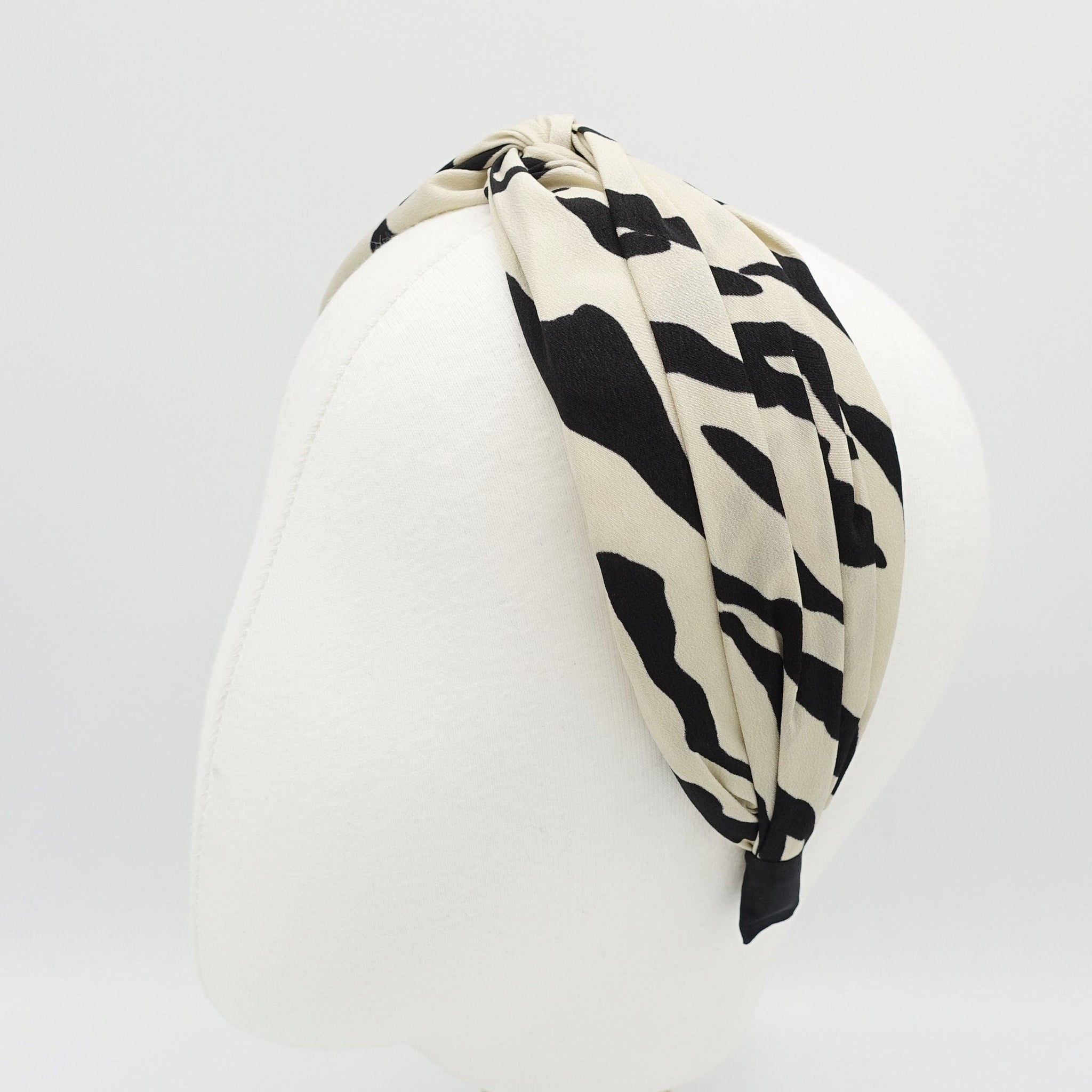 veryshine.com Headband zebra print cross headband stylish hairband for women