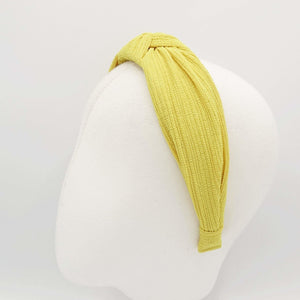 veryshine.com Headbands & Turbans corrugated thin fabric headband knot hairband woman hair accessory