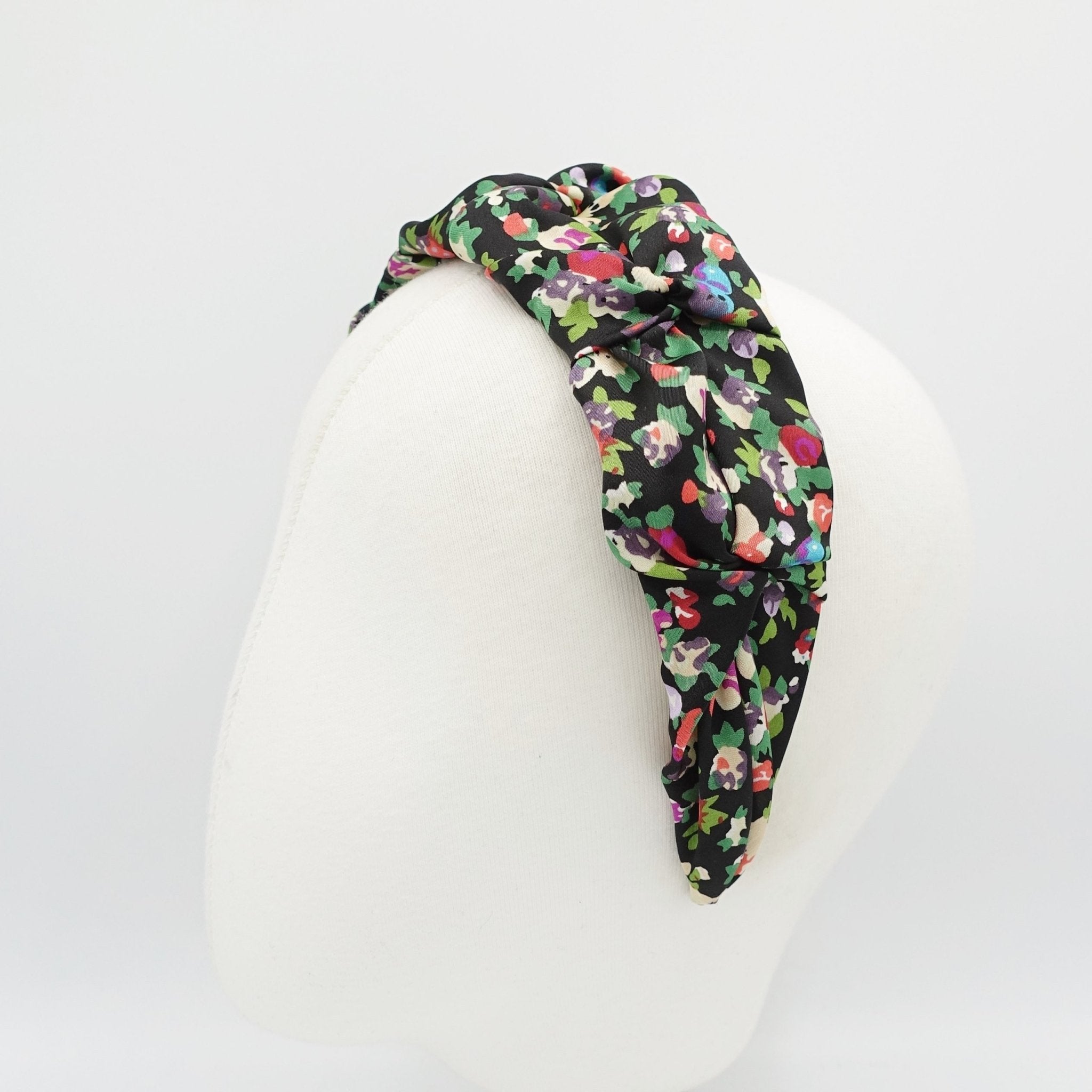 veryshine.com Headbands & Turbans floral twist pleat headband cute hairband women hair accessory