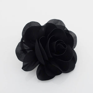 veryshine.com Ponytail holders Black Handmade Mini Flower Hair Elastic Ponytail Holder Women Flower Hair Accessory