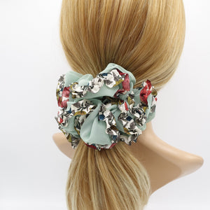 veryshine.com Scrunchies chiffon scrunchies, oversized scrunchies, floral scrunchies for women