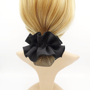 veryshine.com Scrunchies chiffon scrunchies snood net hair elastic tie scrunchy women hair accessories