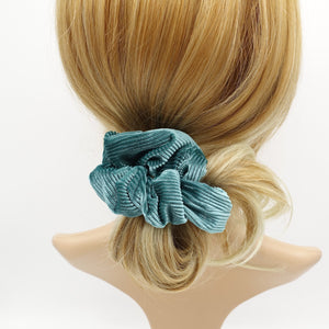 veryshine.com Scrunchies corduroy velvet scrunchies medium hair elastic scrunchie for women