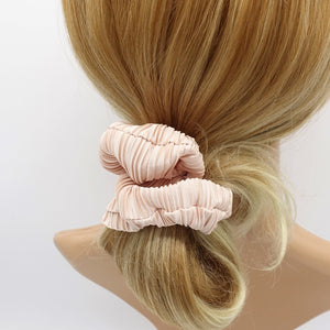 veryshine.com Scrunchies glossy pleated scrunchies, medium scrunchies for women