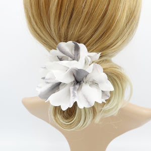 veryshine.com Scrunchies Gray tie dye petal scrunchies chiffon hair elastic scrunchie for women