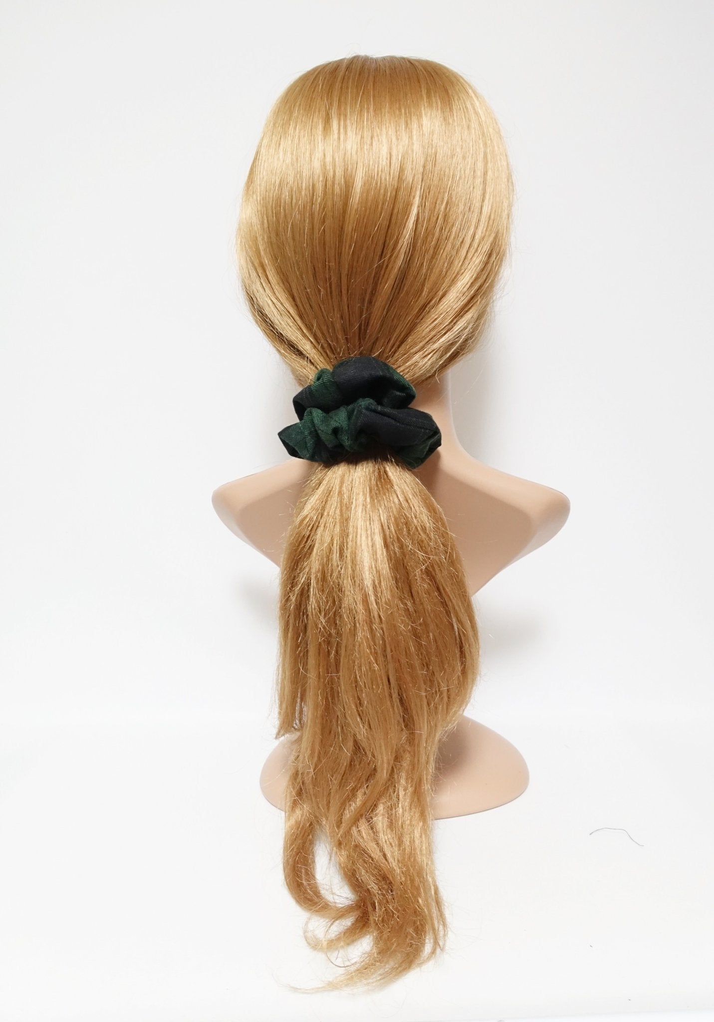 veryshine.com scrunchies/hair holder basic plaid check Fall Winter scrunchies casual women hair tie scrunchy