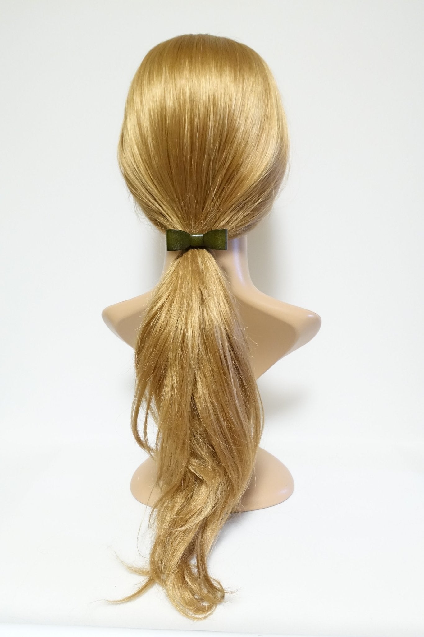 veryshine.com scrunchies/hair holder genuine cow leather hair bow elastic ponytail holder