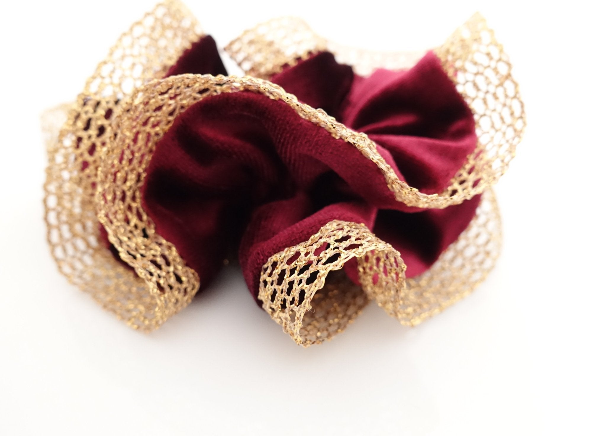 velvet scrunchies for women 