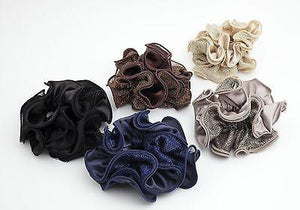 How To Make Scrunchies with a Hair Tie or Elastic