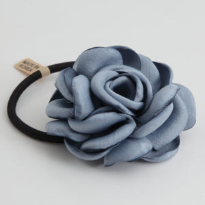 veryshine.com scrunchies/hair holder Sky simple rose flower hair elastic ponytail holder