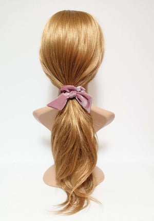 veryshine.com scrunchies/hair holder soft glossy corduroy bow knot scrunchies cute hair tie women scrunchie hair accessory