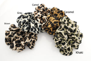 veryshine.com scrunchies/hair holder soft leopard print hair scrunchies for women