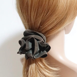 veryshine.com scrunchies/hair holder suede trim scrunchies Fall Winter fashion hair tie women hair accessory