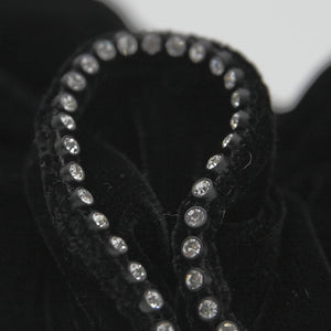 veryshine.com scrunchies/hair holder Swarovski Crystal Rhinestone Silk Velvet Satin Luxury Hair Ties Scrunchies