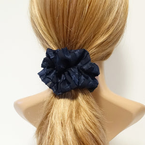 veryshine.com scrunchies/hair holder texture stripe scrunchies fabric peel stripe block pattern hair scrunchy