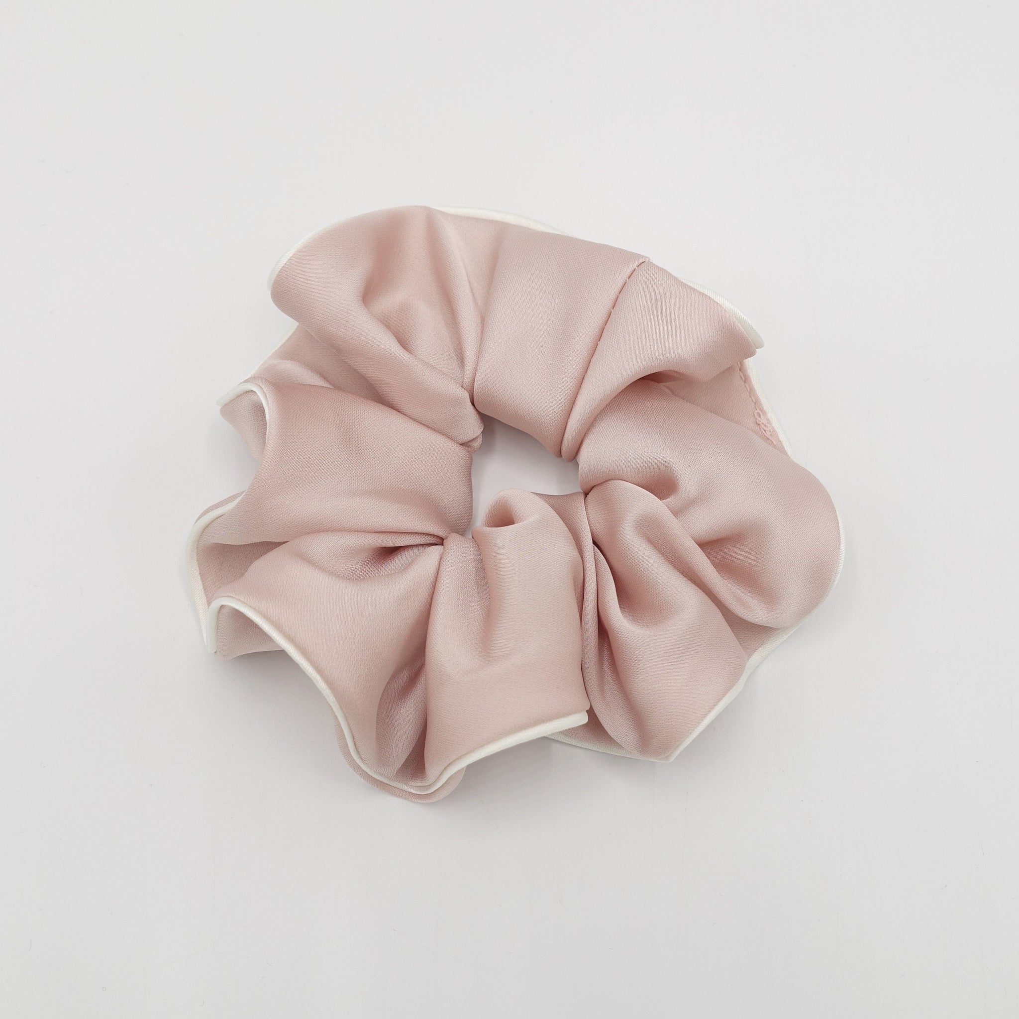 Scrunchie St veryshine.com Scrunchies Light pink saint scrunchies regular size hair ...