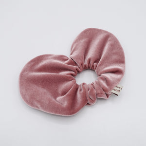 veryshine.com Scrunchies Pink velvet scrunchies, wired scrunchies, heart scrunchies, cute hair accessory for women