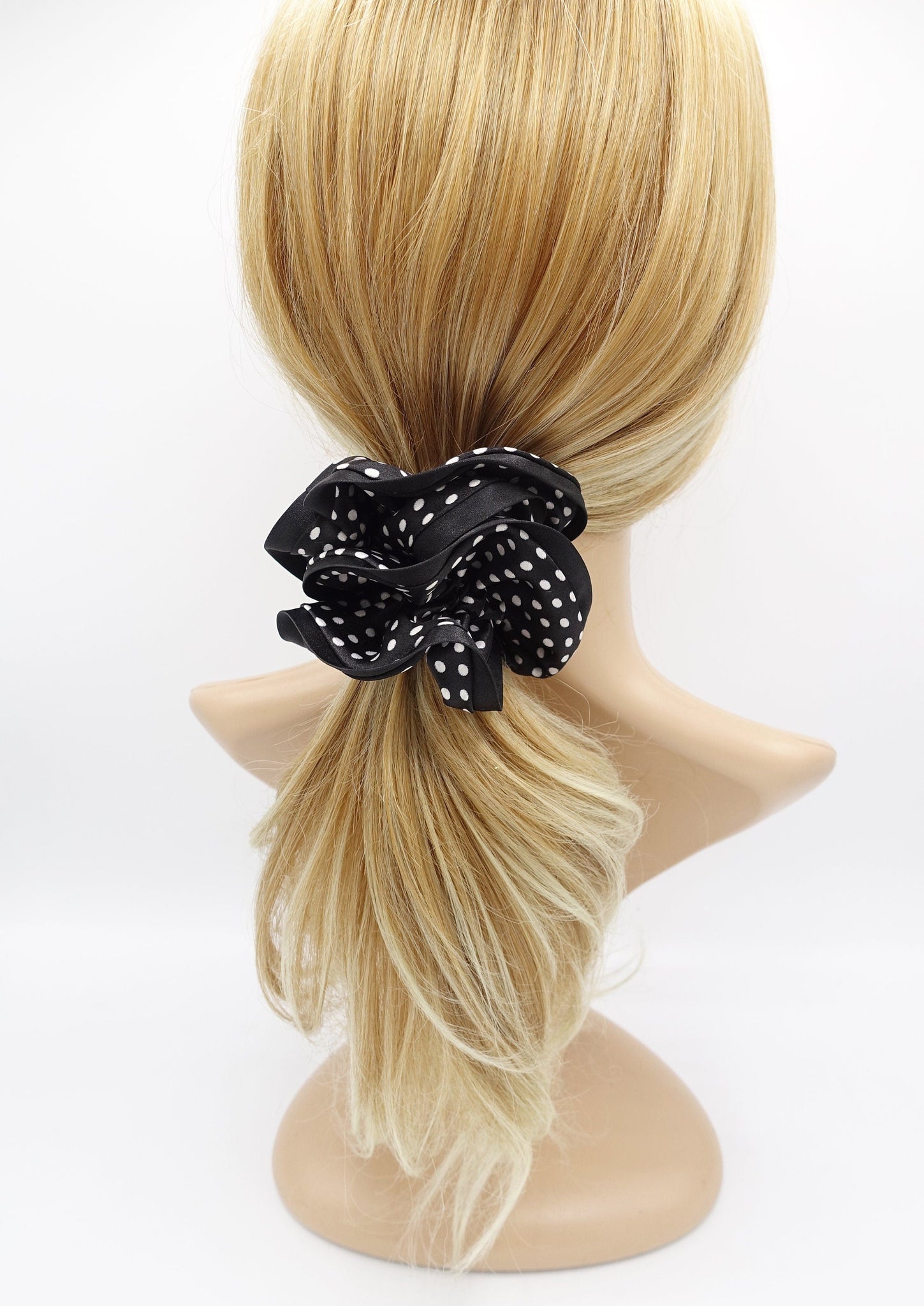 veryshine.com Scrunchies satin dot scrunchies, cute hair scrunchies for women
