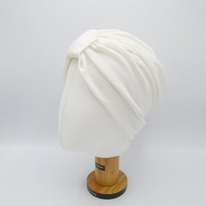 veryshine.com White cotton pleated turban for women