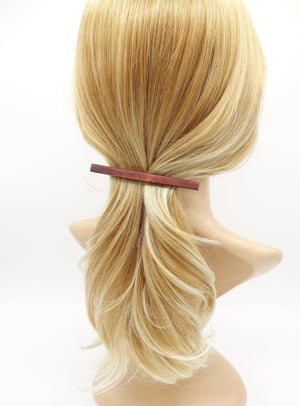 veryshine.com wood hair barrette thin hair accessory for women