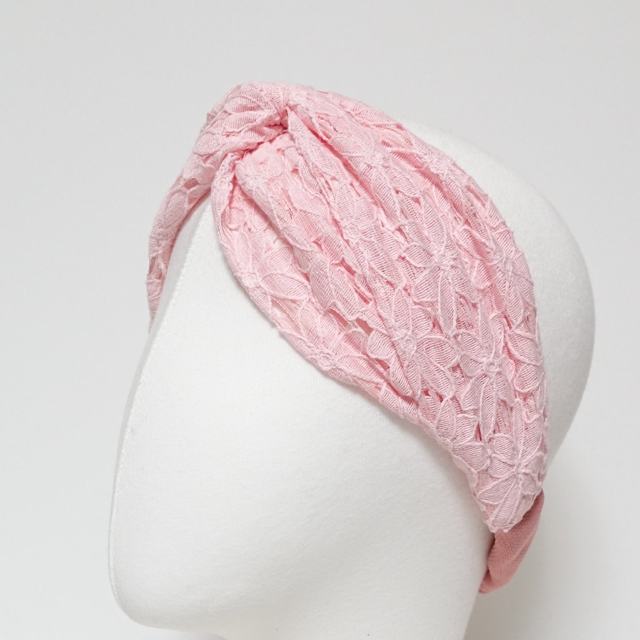 VeryShine cotton flower lace headband floral print fashion elastic hairband hair accessory for women