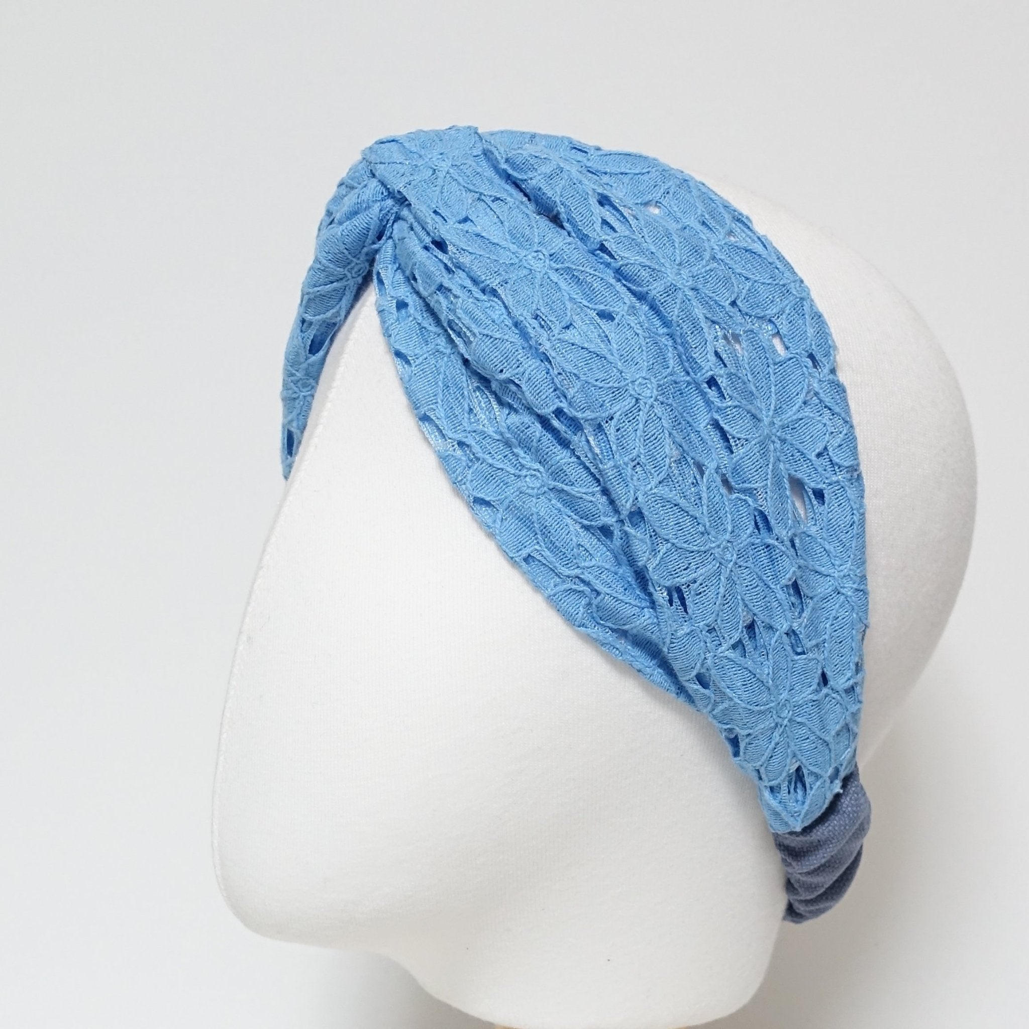 VeryShine cotton flower lace headband floral print fashion elastic hairband hair accessory for women