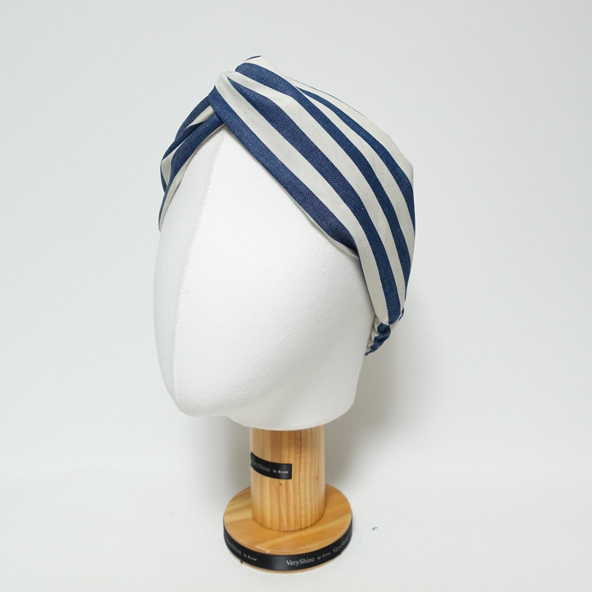 VeryShine cotton stripe headband turban cross casual hairband woman hair accessory