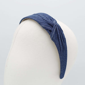 VeryShine denim side twist headband casual hairband women hair accessories