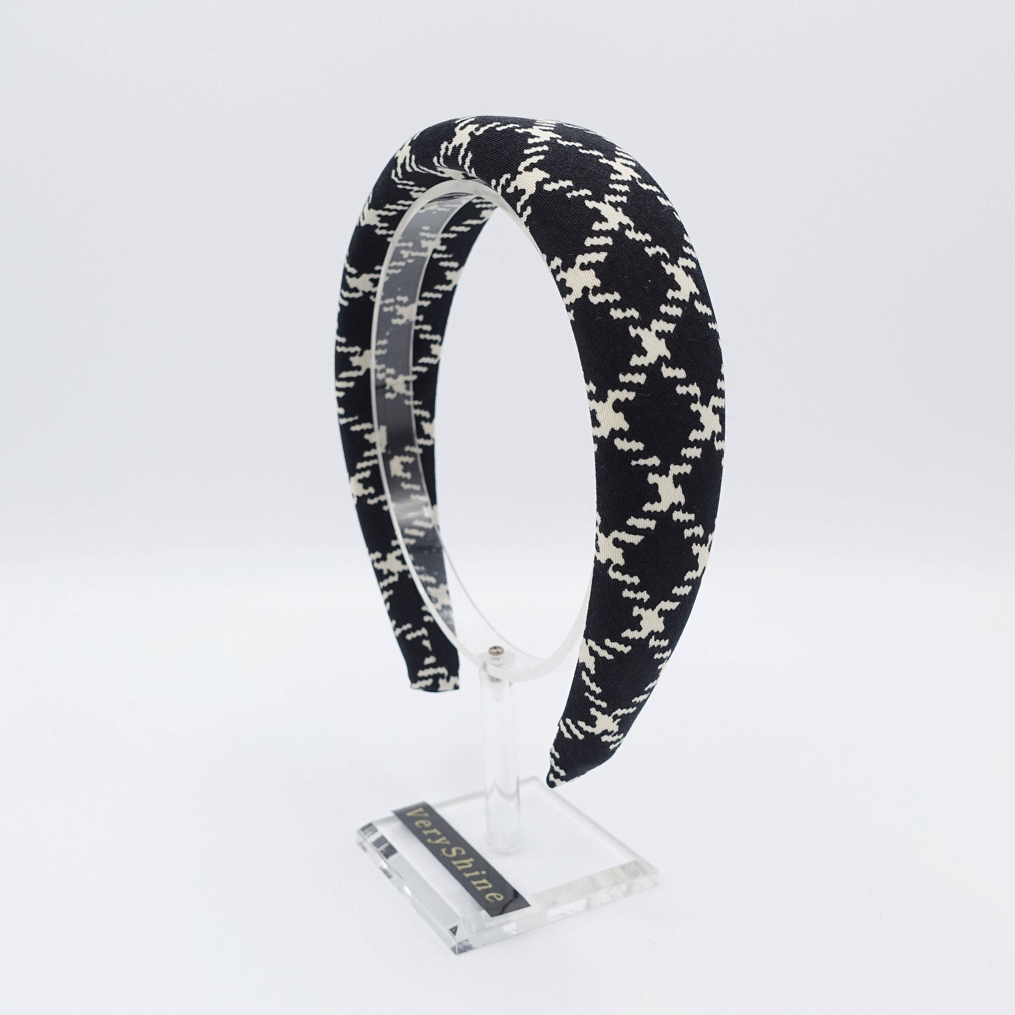 VeryShine diamond pattern padded headband