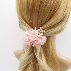 VeryShine fabric flower hair clip bridal hair accessory