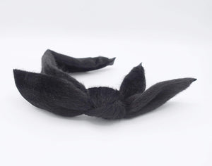 VeryShine fabric fur headband wired bow knot hairband shop for adult