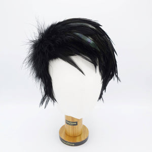 VeryShine feather fascinator headband