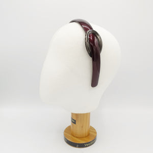 VeryShine gloss coated medium fashion headband