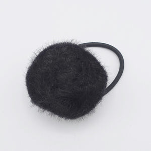 VeryShine Hair Accessories Black rose hair tie elastic ponytail holder