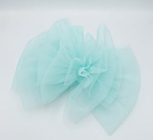 VeryShine Hair Accessories gigantic tulle hair bow brooch hair accessory for women